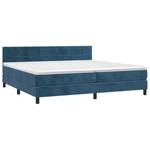 Boxspringbett 3017268-9 Dunkelblau - Breite: 200 cm