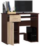 Schreibtisch JAY Classic Eiche Sonoma Dekor - Wenge Dekor