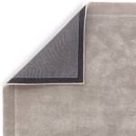 Tapis moderne laine et viscose SHINE Gris lumineux - 120 x 170 cm