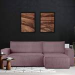 NAPI Universal-Ecksofa Violett - Breite: 262 cm