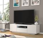 Meuble TV AURA LED 150x37x42 Blanc