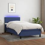 Boxspringbett 3017265-2 Blau - Breite: 100 cm