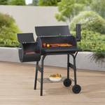 Smoker-Grill Arielli Schwarz - Metall - 110 x 115 x 64 cm