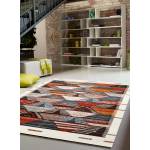 Teppich Modern Berber Orange - Kunststoff - 120 x 13 x 170 cm