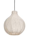 Lampe suspension GUAVA Beige - Fibres naturelles - 33 x 215 x 33 cm