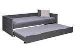 Bett Dream Glas Grau - Grau