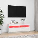 Meuble tv 3009233 Blanc brillant - Largeur : 100 cm