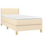 Boxspringbett 3017288-5 Creme - 90 x 193 cm