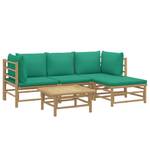 Salon de jardin 3028491-4 (lot de 5) Marron - Vert