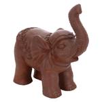 Figurine déco éléphant 36x19x39cm brun Marron