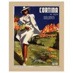 Bilderrahmen Poster Cortina Eiche