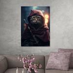 Leinwandbild Mystic Cat 30 x 45 cm