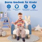 Kindersofa Kinder Schaukelstuhl HV10298 Blau - Textil - 49 x 51 x 51 cm