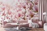 Papier Peint MAGNOLIAS Fleurs Plantes 3D 315 x 210 x 210 cm