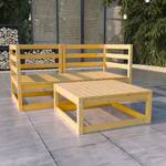 Salon de jardin Marron - Bois massif - Bois/Imitation - 70 x 30 x 70 cm