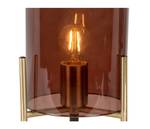 Lampe de table Glass Bell Marron