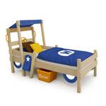 Kinderbett Crazy Sparky Fun Blau - Massivholz - 100 x 139 x 217 cm