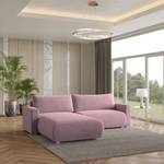 Ecksofa TURIN M Hochglanz Altrosa