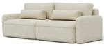 Schlafsofa TARNER Beige - Textil - 232 x 90 x 110 cm