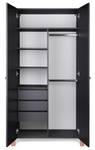 Armoire enfant ETUDE CW96 2D3D6S Noir