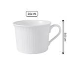 Cappuccinotasse Cellini Fassungsvermögen: 0.35 L - Anzahl Teile im Set: 1