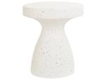 Table d'appoint BIVIERE Gris - Blanc - Céramique - 39 x 46 x 39 cm