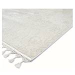 Tapis salon moderne tissé main VINTAGE Blanc - 200 x 290 cm