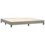 Boxspringbett 3017290-4 Hellgrau - Breite: 200 cm