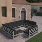 Garten-Lounge-Set (10-teilig) 3009756-2 Anthrazit - Grau