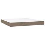 Boxspringbett 3017265-4 Taupe - Breite: 180 cm