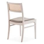 Pack de 2 chaises Vilma Bois Massif Blanc