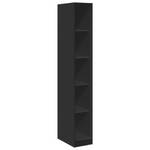 Kleiderschrank 298537-3 Schwarz - Breite: 30 cm