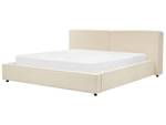 Doppelbett LINARDS Beige - Breite: 230 cm