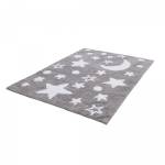 Tapis enfant NIGHT BIO Gris - 120 x 170 cm