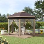 Faltpavillon 84C-120MX Metall - 405 x 285 x 405 cm