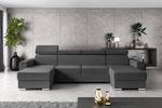 Ecksofa FIX Grau