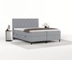 Boxspringbett Gwen Grau - 160 x 110 x 208 cm - H3