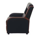 Relaxsessel J27 Schwarz - Orange