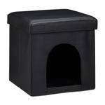 Set de 2 pièces Home Sweet Hund Noir - Argenté - 42 x 46 x 65 cm