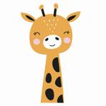 Baby Giraffe 75 x 125 cm