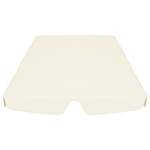 Toit de remplacement 3000900-2 Blanc crème - 110 x 18 x 150 cm