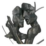 Essential  Skulptur eines Pärchens Grau - Kunststoff - 32 x 37 x 10 cm