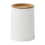 Distributeur de savon 8x8x17cm Blanc pur