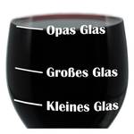Opas Gravur-Weinglas XL Glas