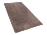 Tapis à poil long EVREN Marron - Marron clair - 80 x 80 x 150 cm