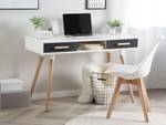 Bureau FRISCO Gris foncé - Gris - Chêne clair - Blanc