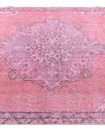 Tapis Ultra Vintage CCXLVIII Rose foncé - Textile - 152 x 1 x 297 cm