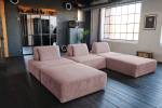 Modulsofa WIOLO SOFT 5 Module 5 Kissen Pink