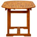 Table de jardin Marron - Bois massif - Bois/Imitation - 170 x 75 x 170 cm