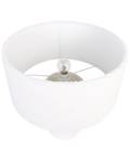 Lampe de table LALANA Blanc - Fibres naturelles - 35 x 40 x 35 cm